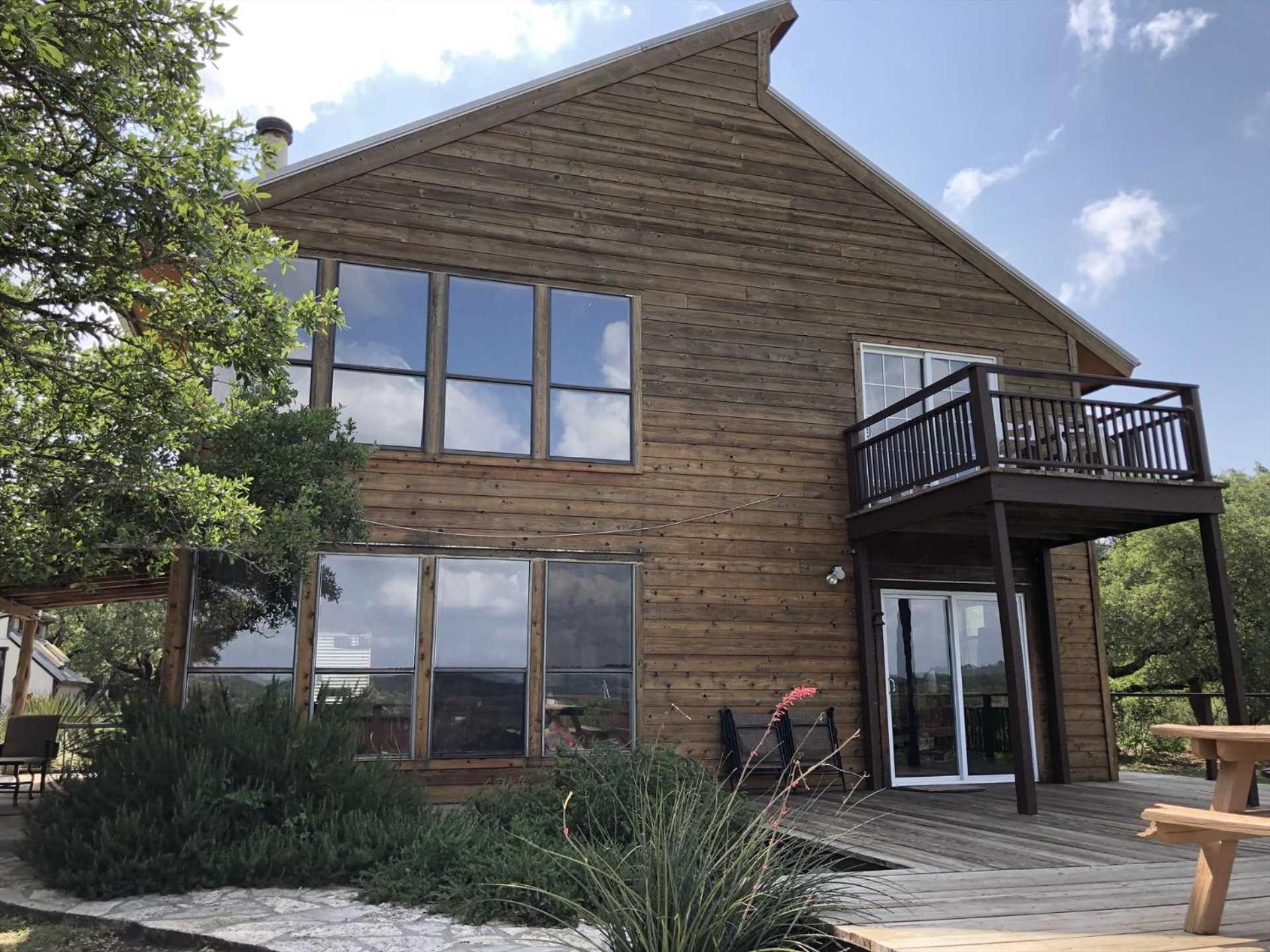 فندق Rockin' B Ranch Bluff House Pipe Creek المظهر الخارجي الصورة